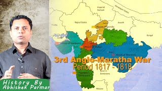 Third AngloMaratha War 1817–1819 upsc trending Abhishek Parmar Sir [upl. by Rahcir]