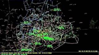 N90 New York TRACON Timelapse VATSIM [upl. by Weatherley]