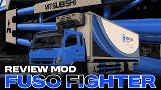 Review MOD BARU  Fuso Fighter New ETS2 apa aja isinya yah [upl. by Eiryt]