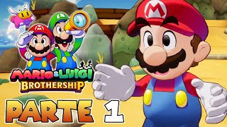 PRIMERA HORA DE JUEGO  PARTE 1  MARIO amp LUIGI CONEXIÓN FRATERNAL [upl. by Teddi]