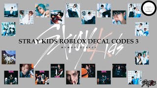 Stray Kids Roblox Decal Codes 3 roblox skz straykids decals robloxid [upl. by Arfihs]