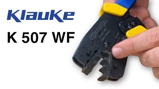 Klauke 507 WF Crimp Tool Demonstration [upl. by Regazzi34]