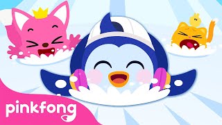 Penguin Family Dance  Animal Songs of Pinkfong Ninimo  Pinkfong Kids Song [upl. by Adolf]