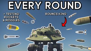 Testing Every Bomb Rocket  Missile against a Nuclear Tank Object 279 in War Thunder [upl. by Lonni124]