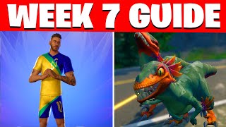 ALL WEEK 7 CHALLENGES FORTNITE SEASON 6  WEEK 7 EPIC QUESTS [upl. by Rramo891]