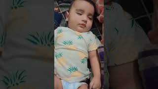 Baby waking up 🥰🥰 aww ☺️☺️ newborn goodmorning [upl. by Varipapa]