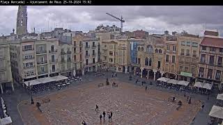 Webcam Plaça Mercadal  Ajuntament de Reus [upl. by Nainatrad111]