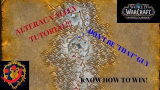 Alterac Valley Tutorial [upl. by Assiled]