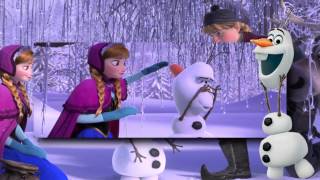 Frozen  Anna And Kristoff Meet Olaf Finnish HD [upl. by Dorothy]