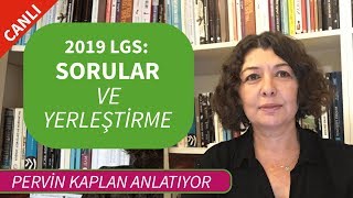 2019 LGS SORULAR VE YERLEŞTİRME [upl. by Audrit567]