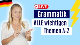 Grammatik Was brauchst du wirklich Deutsch lernen A1  C2 [upl. by Marga555]