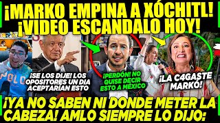 AMLO ¡JAQUE MATE A XÓCHITL MARKO EMPINA A LA BOTARGA ¡A POCOS DÍAS DE LA ELECCIÓN [upl. by Heber839]