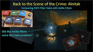 Antlia Filters VS Alnitak and a Hidden Galaxy [upl. by Jacklin]