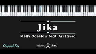 Jika  Melly Goeslaw feat Ari Lasso KARAOKE PIANO  ORIGINAL KEY [upl. by Olney254]