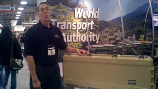 The New 3i5014 Gun Case by SKB at Shot Show 2011 LV [upl. by Avraham]