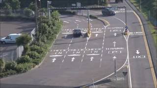 Rosslare Harbour roundabout revisited crazy junction [upl. by Ire]