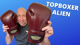 TOPBOXER Alien BOXING GLOVES REVIEW [upl. by Radbun182]