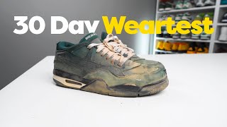 I beat up the Jordan 4 Nigel for 30 Day Straight [upl. by Littman893]