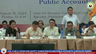 PUBLIC HEARING OF THE HOUSE QUADCOMMITTEE  BACOLOR PAMPANGA [upl. by Manoop845]