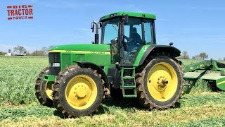 John Deere 7810  POV Transport amp SOUND [upl. by Jenesia]