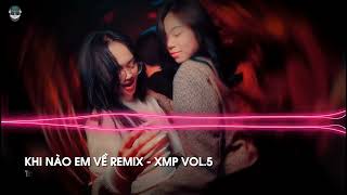 Khi Nào Em Về Remix  Trung Hoàng ft Feri  Xi Măng Phố Vol5 [upl. by Neerod]