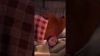 Co mamy na dachu 🏡 Shorts mashaandthebear maszainiedźwiedź BajkaNaDobranoc shortsfeed cartoon [upl. by Aseiram]