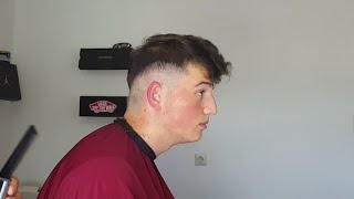 Hair Tutorial 4  Übergang selber schneiden Männer  Skin fade men [upl. by Enyalahs]