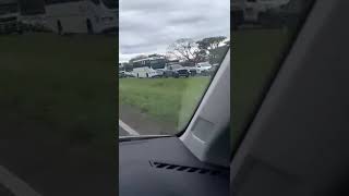 N2 South  Road Closure Traffic gridlocked from Prospecton going towards Amanzimtoti [upl. by Jilleen41]