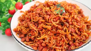 RESEP SAMBAL GORENG TERI KACANG ENAK [upl. by Noffets534]