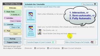 Using TimeTabler to schedule your school timetable [upl. by Bernelle]