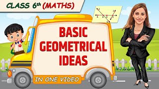 Basic Geometrical Ideas  Full Chapter in 1 Video  Class 6th Maths  Champs Batch [upl. by Sivrahc]