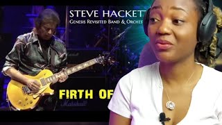 WAIT a DAMN Min 🤯 Steve Hackett  Firth of Fifth  reaction [upl. by Gally208]