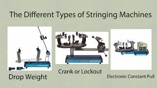 Everything you need to know about tennis stringing machines [upl. by Henrie]