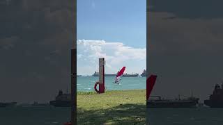 windsurfing EastCoast Singapore [upl. by Notgnihsaw]