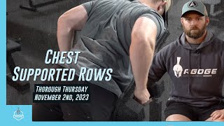 Chest Supported Rows [upl. by Yeleak]