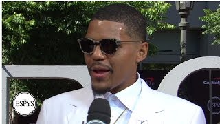 Tobias Harris opens up about the breakup of Bobi and Tobi  2019 ESPYS [upl. by Vokaay]