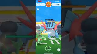 Pokémon Go  Mega Swampert Raid Boss  Solo Clear [upl. by Lundin]