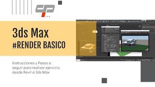 3ds Max  Importar desde Revit y Render Básico [upl. by Knarf]