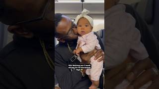 Lola’s 1st FLIGHT🥺 newbaby newborn postpartum babygirl babies momlife blacklove mommyvlog [upl. by Sherri]