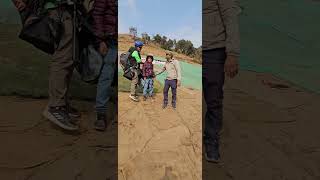 Paragliding Pokhara Nepal 🇳🇵🪂Paragliding Takeoff [upl. by Margy993]