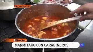 Receta de Marmitako de carabineros ED [upl. by Leavelle]