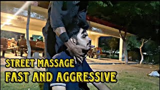 ASMR  Massage Sleep  Street Massage ASMR  Fast And Aggressive  Late Night Massage  Head Massage [upl. by Ayrad]