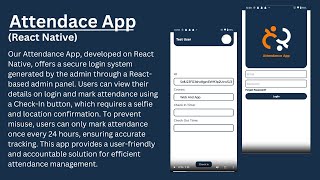 Attendance App on React Native with Firebase [upl. by Aekerly264]