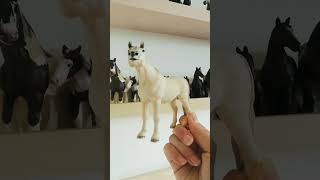 Old vs new Schleich models ❤️horse schleich viral modelhorse [upl. by Lyrej]