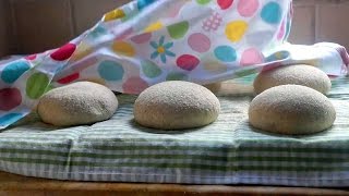 Whole Wheat Moroccan Bread  Kneading By Hand Step by Step Demonstration [upl. by Rajiv]