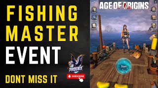 AOZ  Age of Origins – Fishing Master Event  PhoenixHunter1016 [upl. by Nednyl]