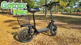 Gotrax Flex  Is it a electric scooter or bicycle [upl. by Tarttan]