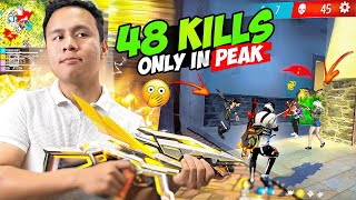 9 Booyah Streak 48 Kills Gameplay in Peak Only 😎 Tonde Gamer [upl. by Ltsyrk650]