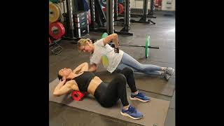 Kirsty Gallacher  Hot Workouts  11th Feb 2019 [upl. by Ahsan]