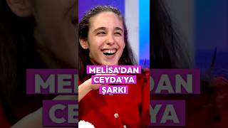 Melisa Annesi Ceyda Düvenciye Şarkı Söyledi shorts bambaşkasohbetler [upl. by Katina]